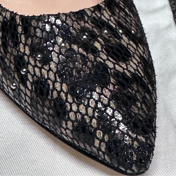 AGL Animal Print Leather Heels 39-1/2 - Picture 6 of 7